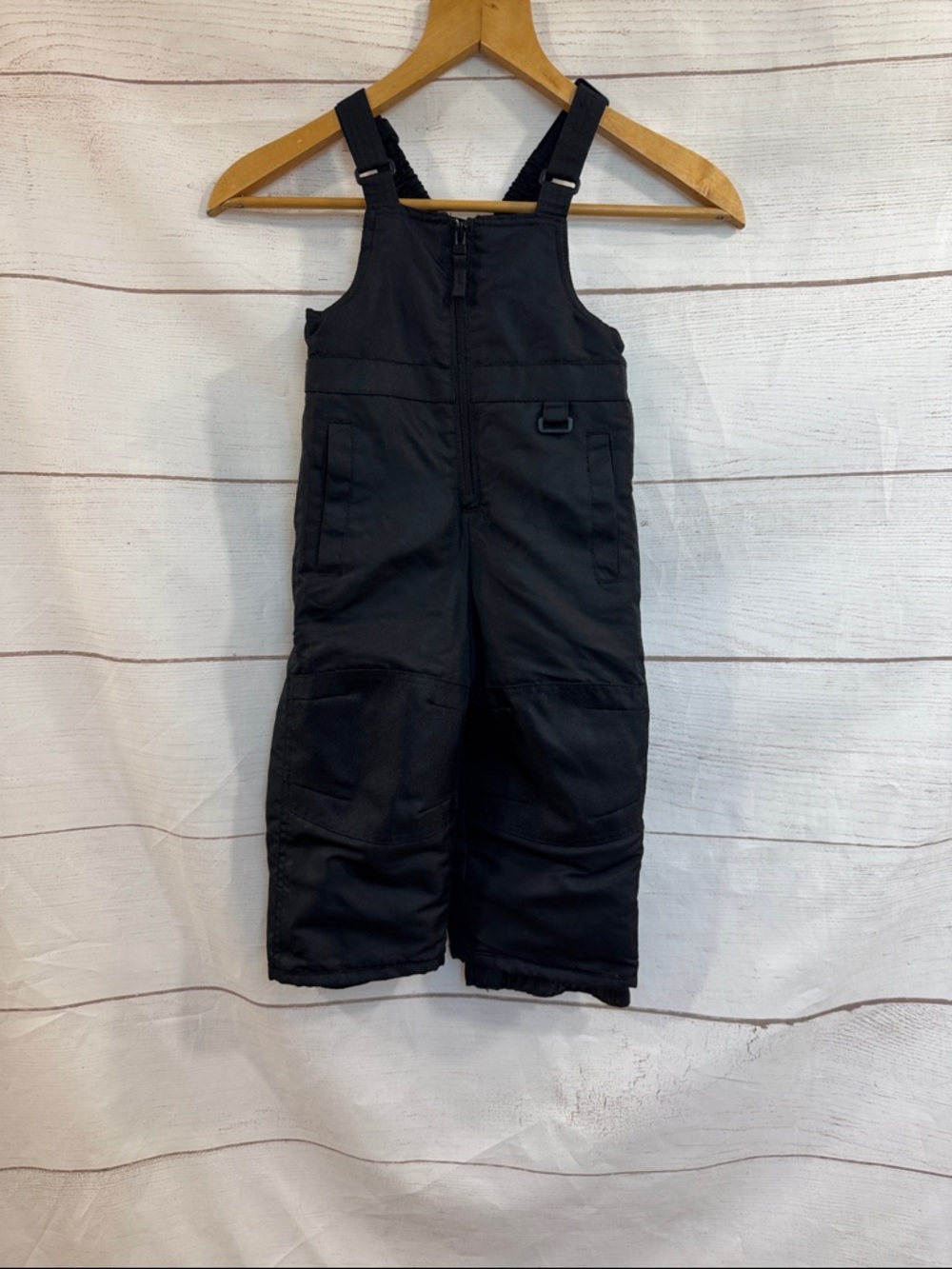 Black Kids Toddler Snow Bib Pants Circo brand size 2T